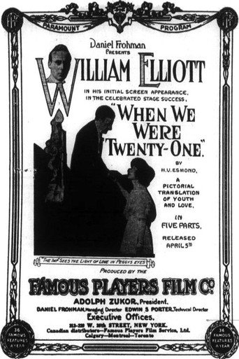 When We Were Twenty-One (1915)