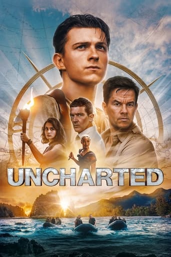 Movie poster: Uncharted (2022) ผจญภัยล่าขุมทรัพย์สุดขอบโลก