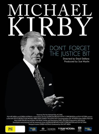 Poster of Michael Kirby: Don't Forget the Justice Bit