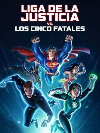 Poster of La Liga de la Justicia vs Los Cinco Fatales
