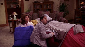 Cena de Acampamento na Casa da Peggy