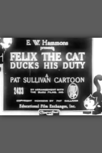 Poster för Felix the Cat Ducks His Duty