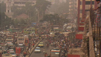 The Nawabpur Road in Dhaka