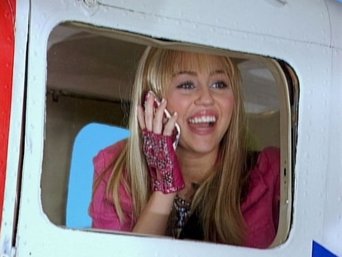 Episódio Não Posso Chegar em Casa por Você, Garota da série Hannah Montana