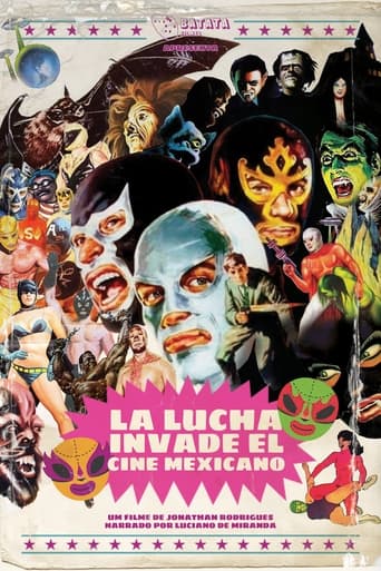 Poster of La Lucha Invade el Cine Mexicano