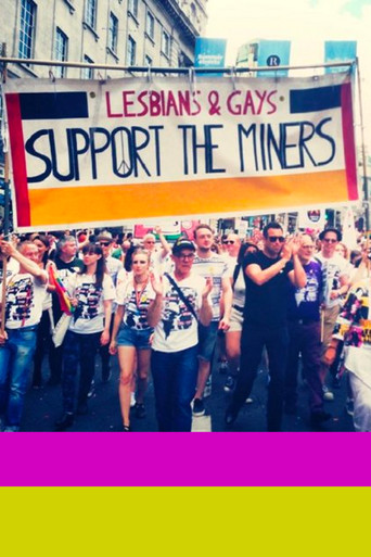 Lesbians and Gays Support the Miners poster