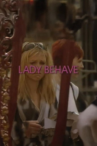 Poster de Lady Behave