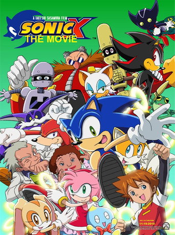 Poster for Sonic X: The Movie