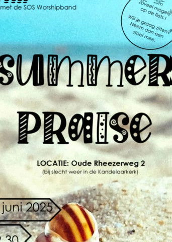 Focus sing-in : summer praise 2025 poster