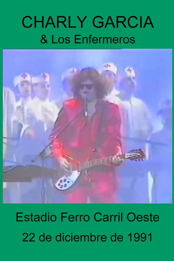 Charly García & Los Enfermeros - Estadio Ferro Carril Oeste (DVD Bootleg - 1991) poster