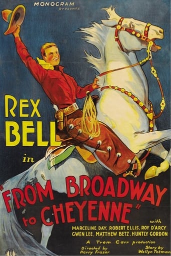 Poster för Broadway to Cheyenne