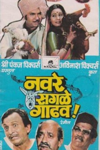 Poster of नवरे सगळे गाढव