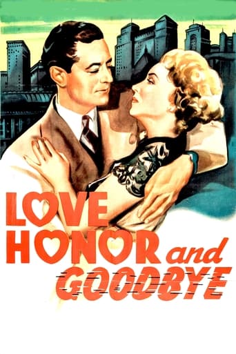 Poster för Love, Honor and Goodbye