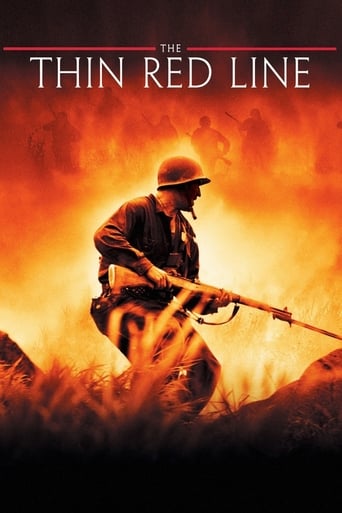 Movie poster: The Thin Red Line (1998) เดอะ ทิน เรด ไลน์ ฝ่านรกยึดเส้นตาย