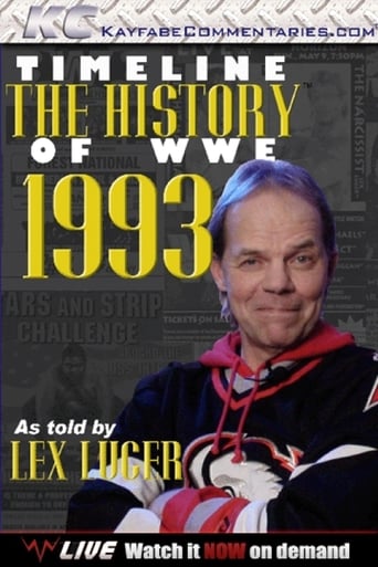Poster of Timeline: The History of WWE – 1993 – As Told By Lex Luger