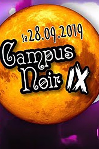 Campus Noir IX: Live poster