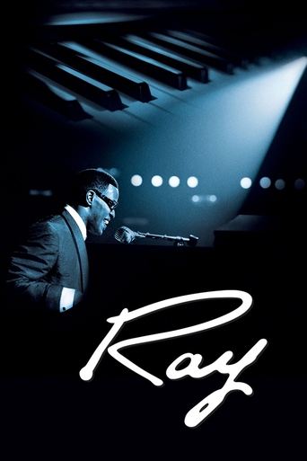 Movie poster: Ray (2004) เรย์ ตาบอด ใจไม่บอด