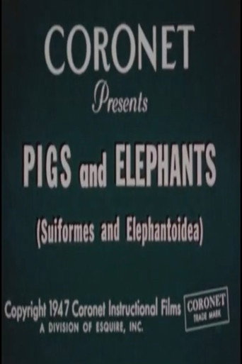 Pigs and Elephants (Suiformes and Elephantoidea) (1947)