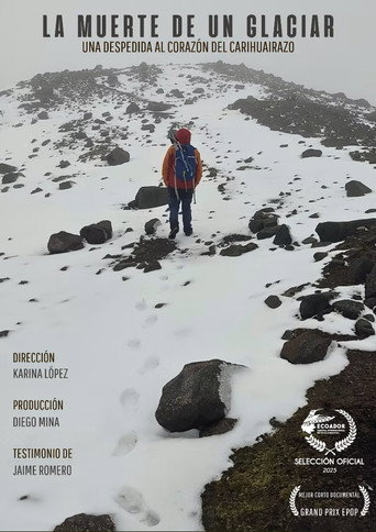 La muerte de un glaciar en el Carihuairazo poster
