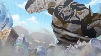 Cena de Progredindo com Firmeza! O Exército de Luffy vs. Pica!
