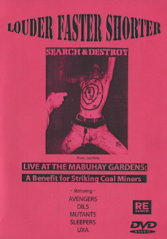 Louder, Faster, Shorter poster