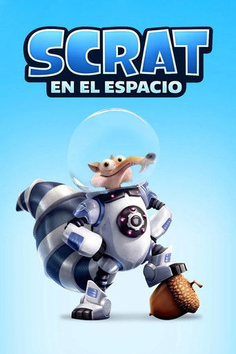 Scrat en el espacio poster