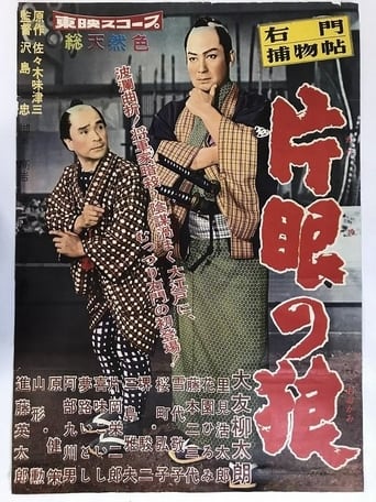 Poster of 右門捕物帖 片眼の狼