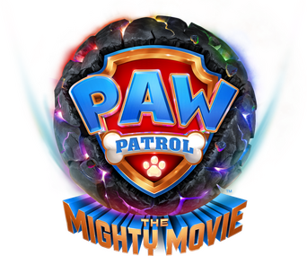 PAW Patrol: The Mighty Movie logo