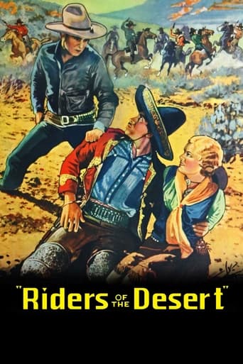 Poster för Riders of the Desert