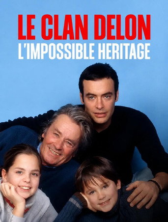 Poster film Le clan Delon, l'impossible héritage