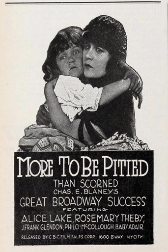 More to Be Pitied Than Scorned (1922)