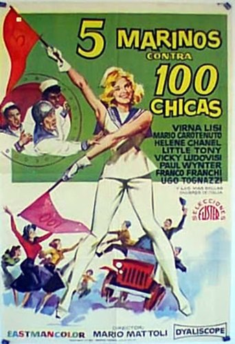Cinco marinos contra cien chicas Cinco marinos contra cien chicas