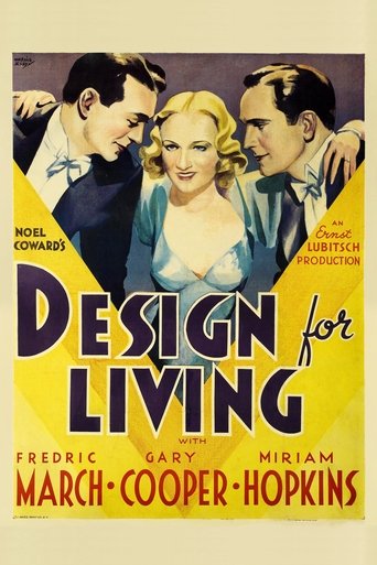 Design for Living (1933) - poster