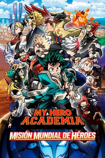 Poster of My Hero Academia 3: Misión mundial de héroes