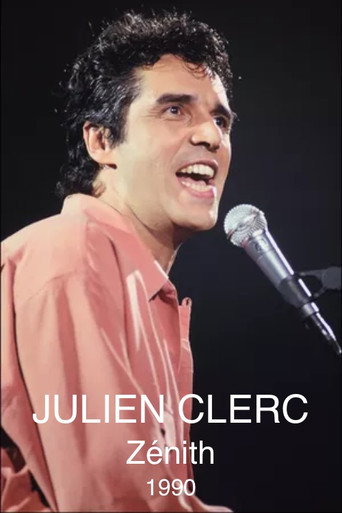 Julien Clerc - Zénith 1990 poster