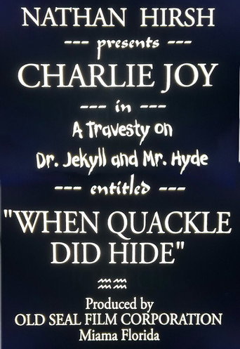 When Dr. Quackell Did Hide