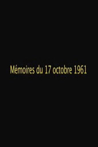 Mémoires du 17 octobre 1961