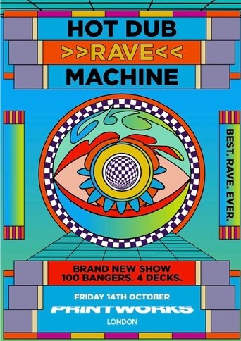 Hot Dub Time Machine - Printworks, London 2022 poster