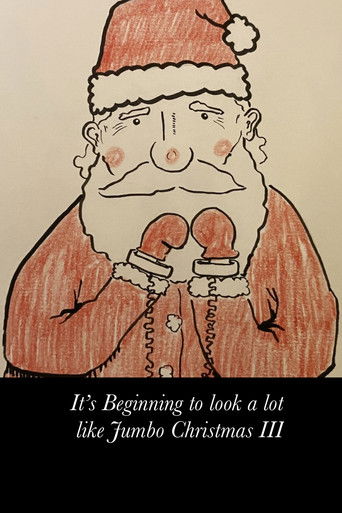 movie poster for It's beginning to look a lot like Jumbo Christmas III