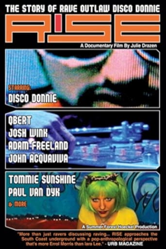 Poster för Rise: The Story of Rave Outlaw Disco Donnie