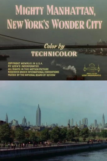 Mighty Manhattan, New York's Wonder City poster