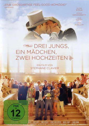 3 garçons, 1 fille, 2 mariages