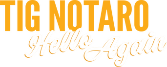 Tig Notaro: Hello Again logo