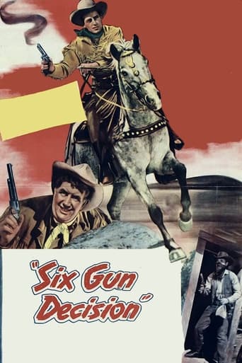 Poster för Six Gun Decision