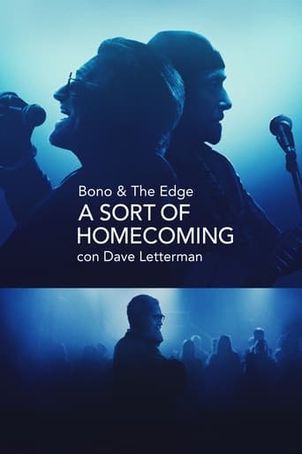 Poster of Bono & The Edge A SORT OF HOMECOMING con Dave Letterman