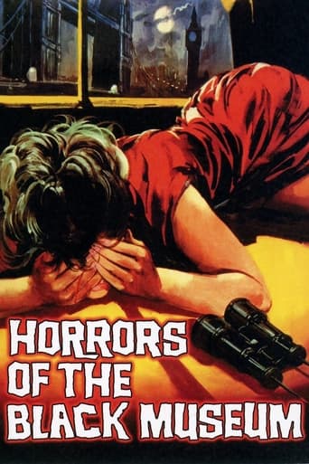 Poster för Horrors of the Black Museum