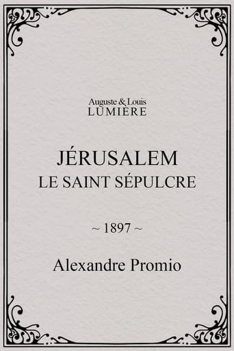 Poster för Jérusalem, le saint sépulcre