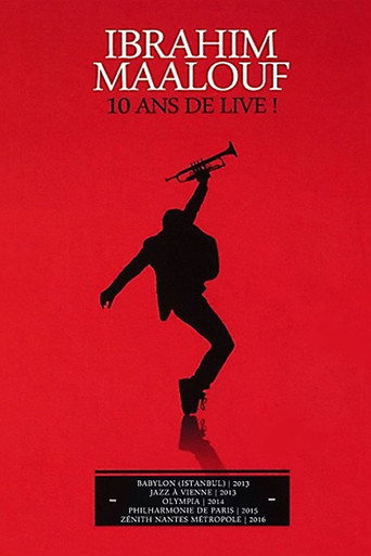 Ibrahim Maalouf 10 ans de Live poster