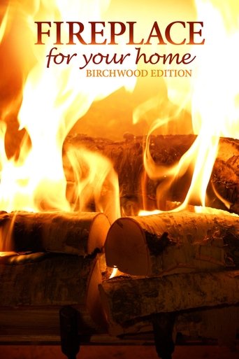 Poster for Fireplace 4K: Crackling Birchwood from Fireplace for Your Home