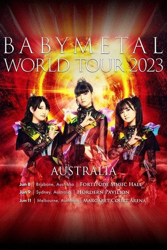 BABYMETAL - Live at Hordern Pavilion, Sydney 2023 poster